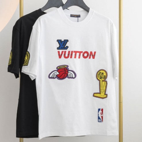 루이비통 NBA 멀티 로고 티셔츠