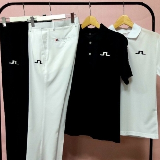 J.LINDEBERG 여름용신상   반팔 카라티& 팬츠  set