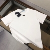 프라다 삼각 패치 반팔티셔츠