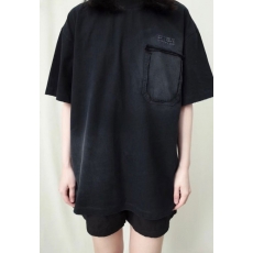 메종마르지엘라 포켓 로고 반팔 티셔츠