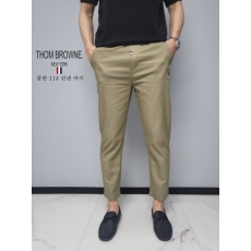 톰브라운 린넨 코튼 스판 면바지