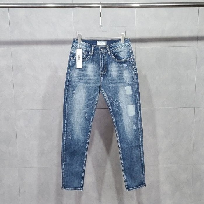 아미 레드하트 빈티지 청바지