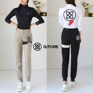 지포어 우먼 FORE 로고 조거팬츠
