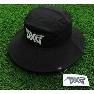[PXG] 피엑스지 블랙 오렌지 양면 버킷햇