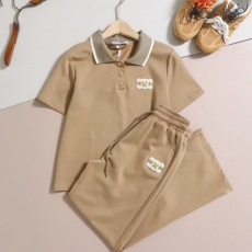 셀린느 트리옹프 카라 로고 반팔 & 바지 SET