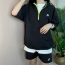 NK 올드패치 바스락후드 반바지셋 (남녀공용)