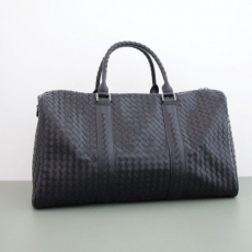 [BOTTEGA VENETA] 블랙 인트레치아토 더플 백